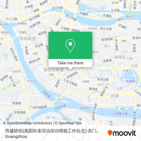 伟盛纺织(凤阳街道综治信访维稳工作站北)-东门 map