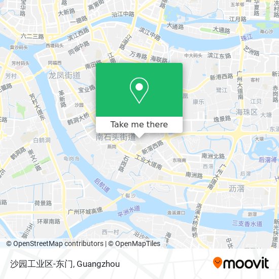 沙园工业区-东门 map