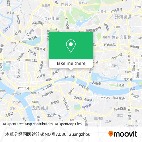 本草分经国医馆连锁NO.粤A080 map