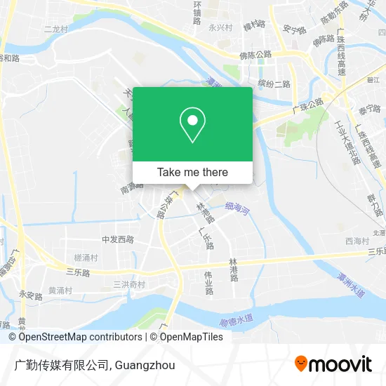 广勤传媒有限公司 map