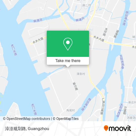 漳澎规划路 map