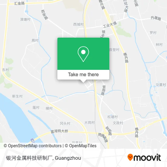 银河金属科技研制厂 map