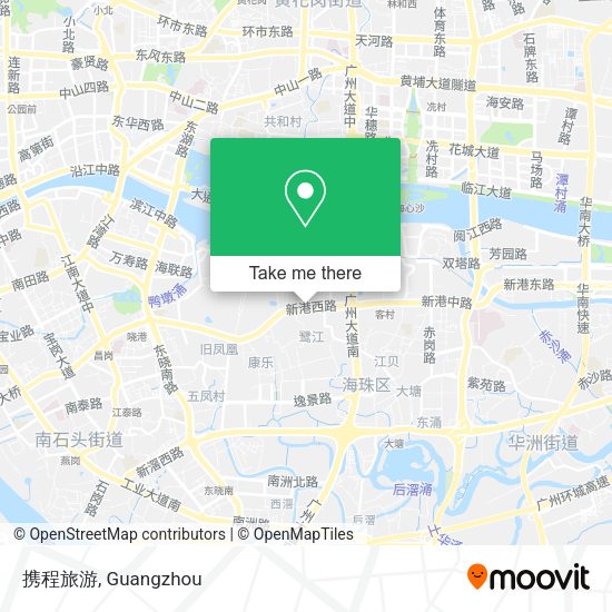 携程旅游 map
