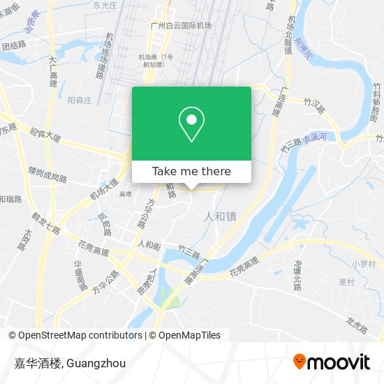 嘉华酒楼 map