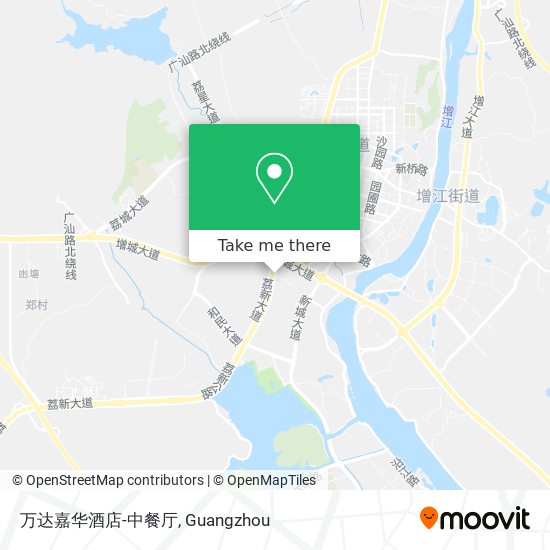 万达嘉华酒店-中餐厅 map