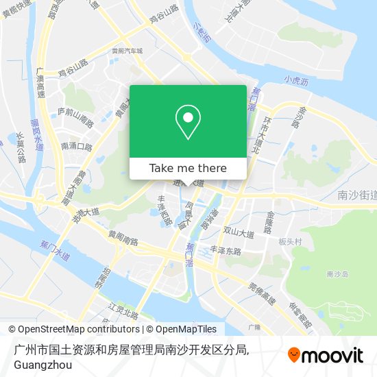 广州市国土资源和房屋管理局南沙开发区分局 map