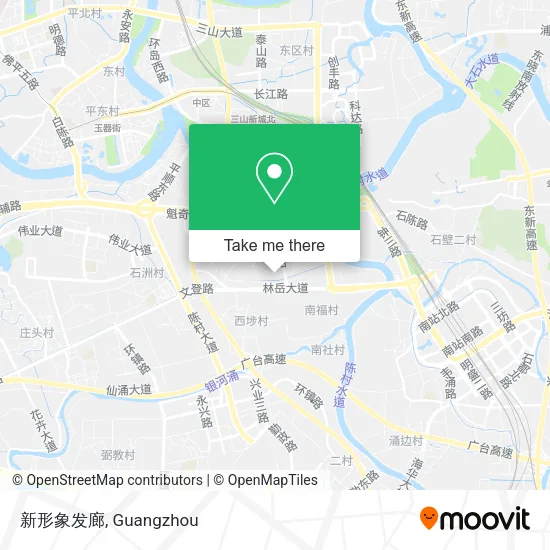 新形象发廊 map