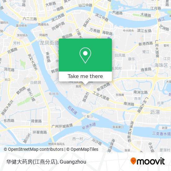华健大药房(江燕分店) map