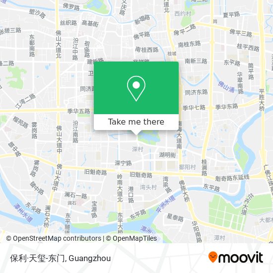 保利·天玺-东门 map