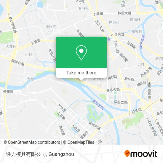 轻力模具有限公司 map
