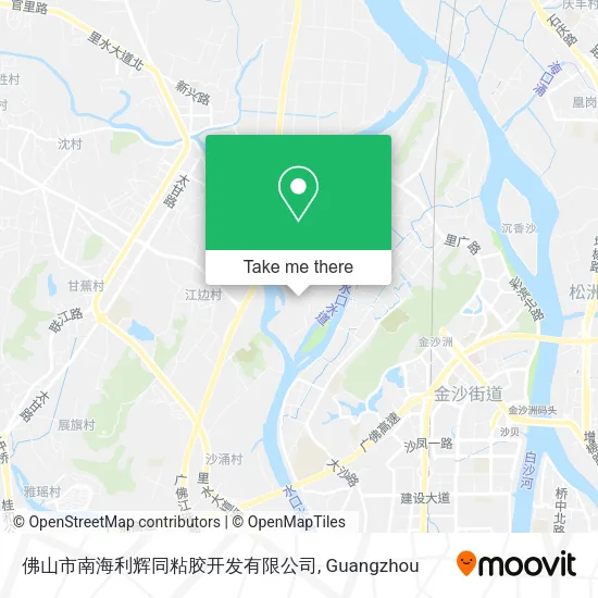 佛山市南海利辉同粘胶开发有限公司 map