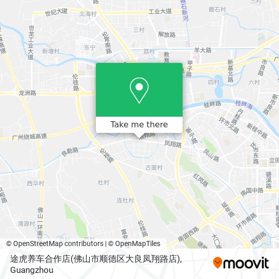 途虎养车合作店(佛山市顺德区大良凤翔路店) map