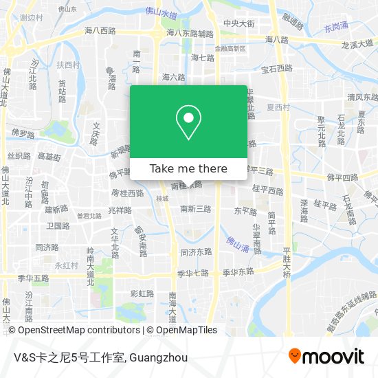 V&S卡之尼5号工作室 map