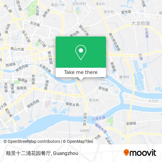 顺景十二涌花园餐厅 map