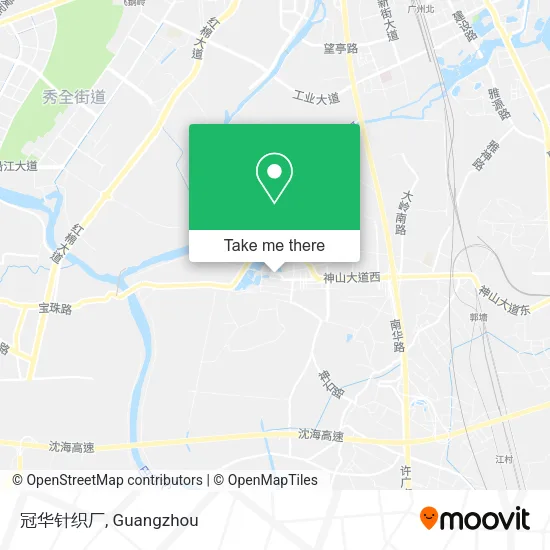 冠华针织厂 map