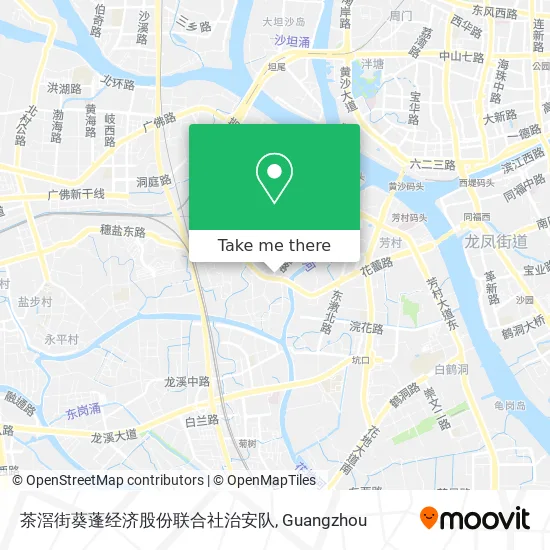 茶滘街葵蓬经济股份联合社治安队 map