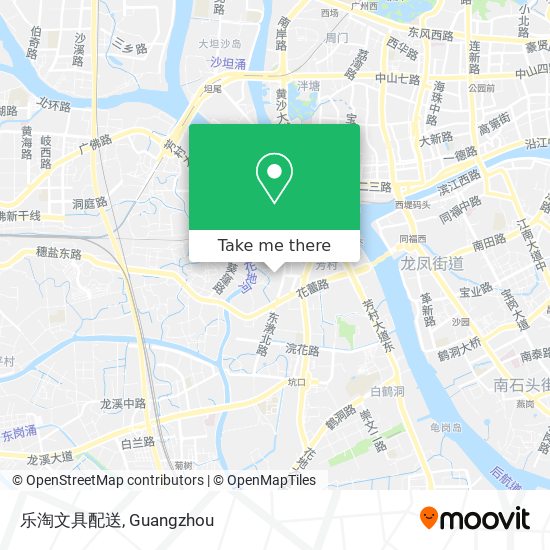 乐淘文具配送 map