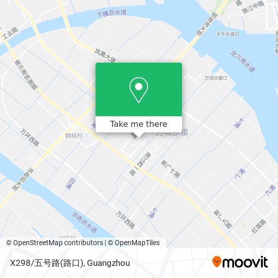 X298/五号路(路口) map