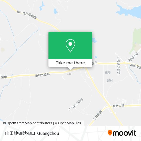 山田地铁站-B口 map