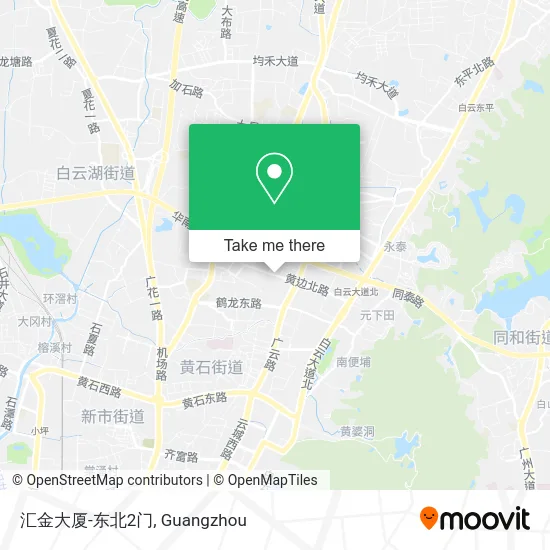 汇金大厦-东北2门 map