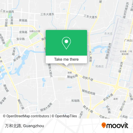万和北路 map