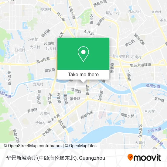 华景新城会所(中颐海伦堡东北) map