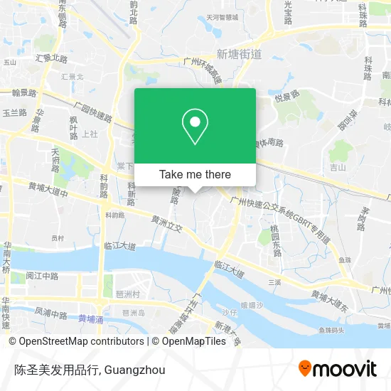 陈圣美发用品行 map