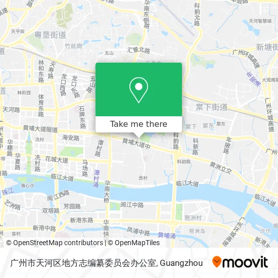 广州市天河区地方志编纂委员会办公室 map