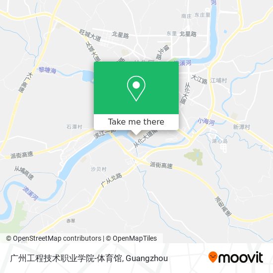 广州工程技术职业学院-体育馆 map