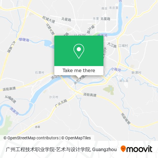 广州工程技术职业学院-艺术与设计学院 map