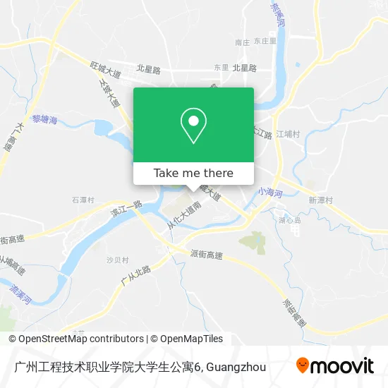 广州工程技术职业学院大学生公寓6 map