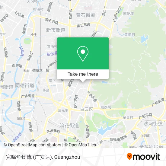 宽嘴鱼物流 (广安达) map