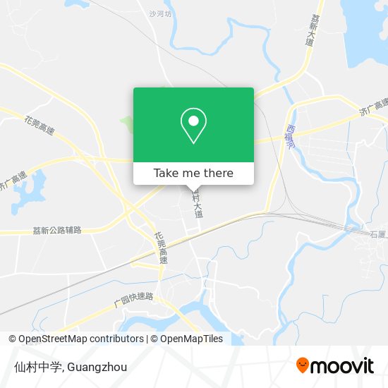 仙村中学 map
