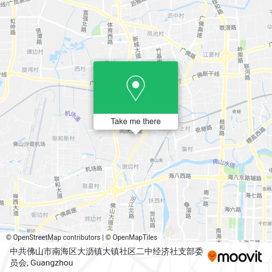 中共佛山市南海区大沥镇大镇社区二中经济社支部委员会 map