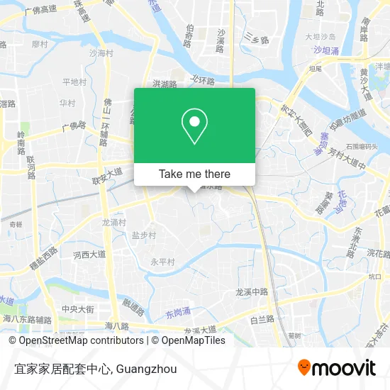 宜家家居配套中心 map