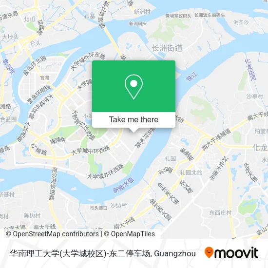 华南理工大学(大学城校区)-东二停车场 map