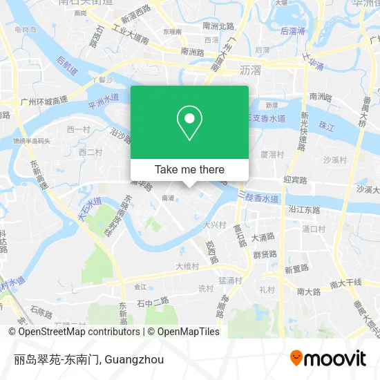 丽岛翠苑-东南门 map