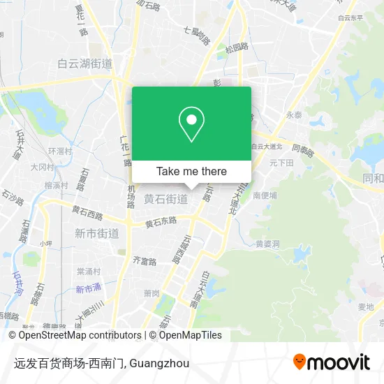 远发百货商场-西南门 map