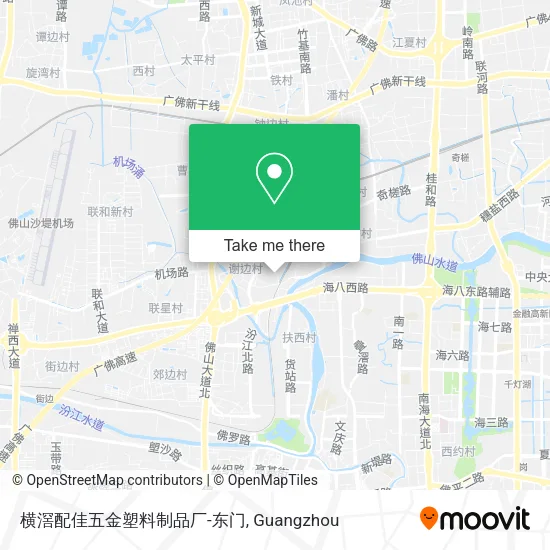 横滘配佳五金塑料制品厂-东门 map