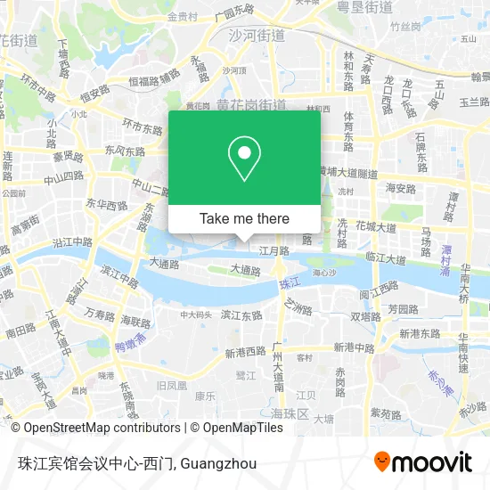 珠江宾馆会议中心-西门 map