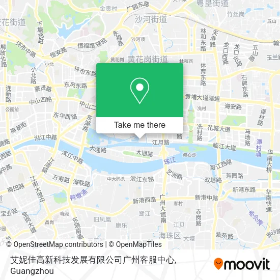 艾妮佳高新科技发展有限公司广州客服中心 map