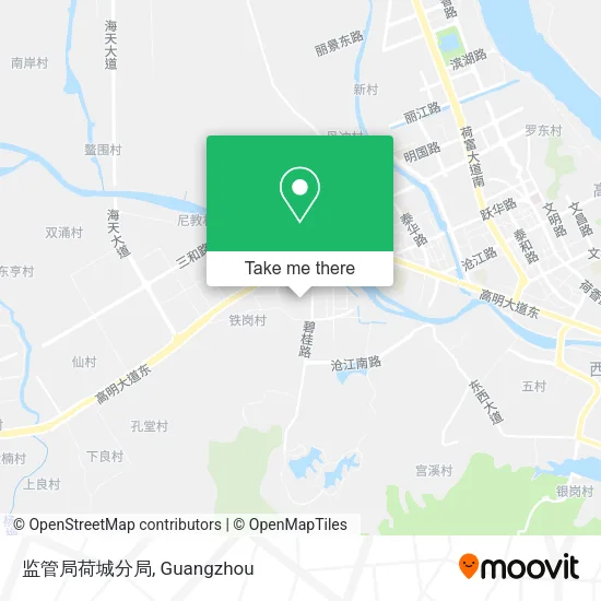 监管局荷城分局 map