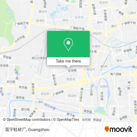 晨宇鞋材厂 map