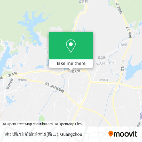 南北路/山前旅游大道(路口) map