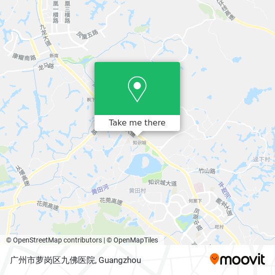 广州市萝岗区九佛医院 map