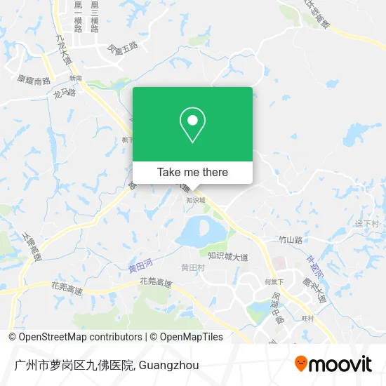 广州市萝岗区九佛医院 map