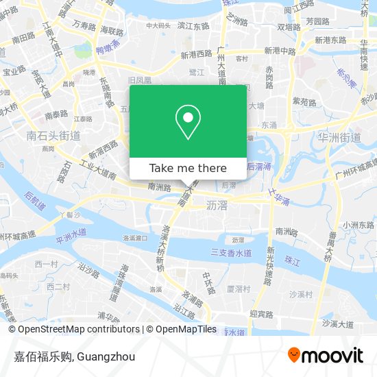 嘉佰福乐购 map