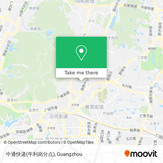 中通快递(牛利岗分点) map