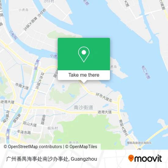 广州番禺海事处南沙办事处 map