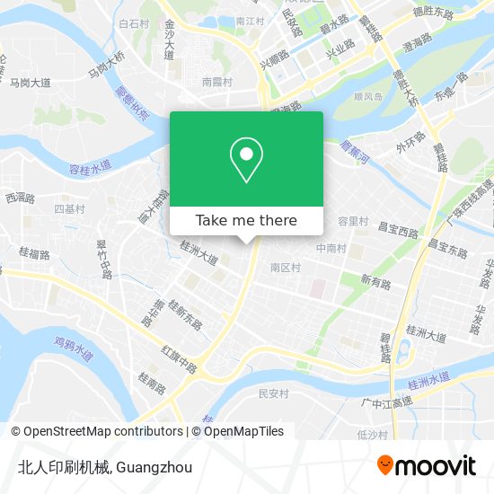 北人印刷机械 map